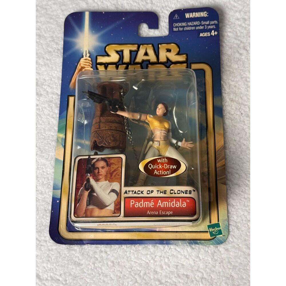 Star Wars Attack of the Clones Padme Amidala Action Figure/Vintage 2002